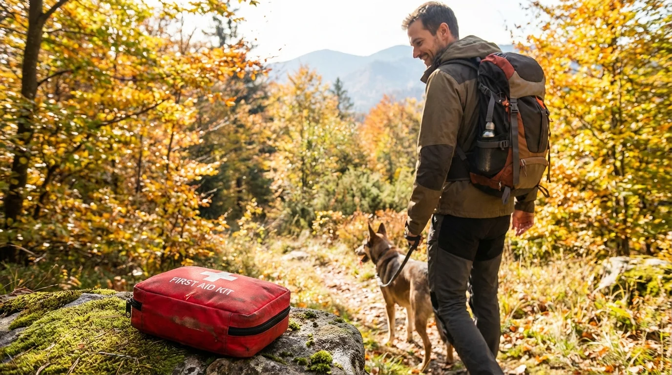Hiking with a dog: rules, preparation and packing list