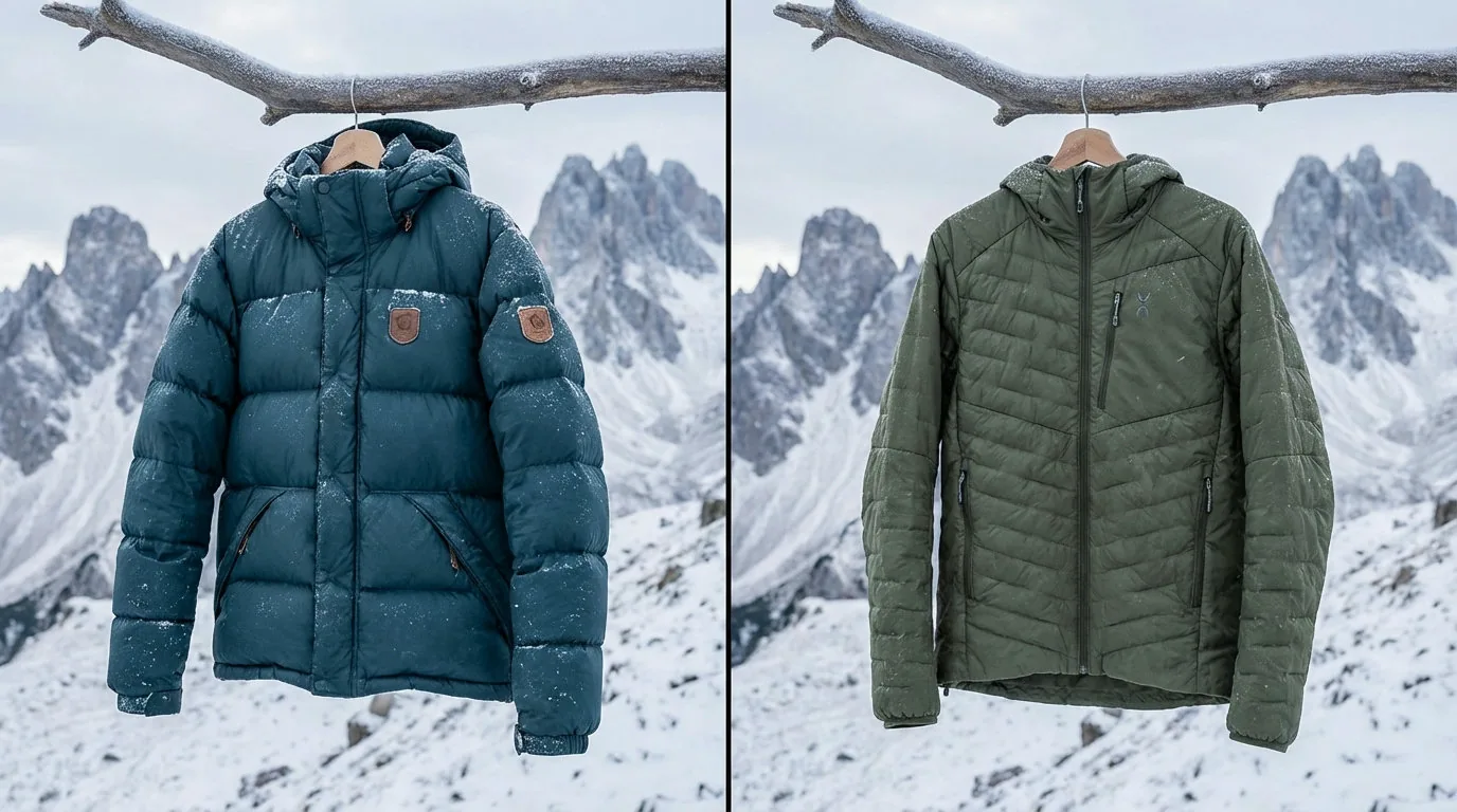 Dons versus synthetisch in de winter: welke isolatie past bij jou?