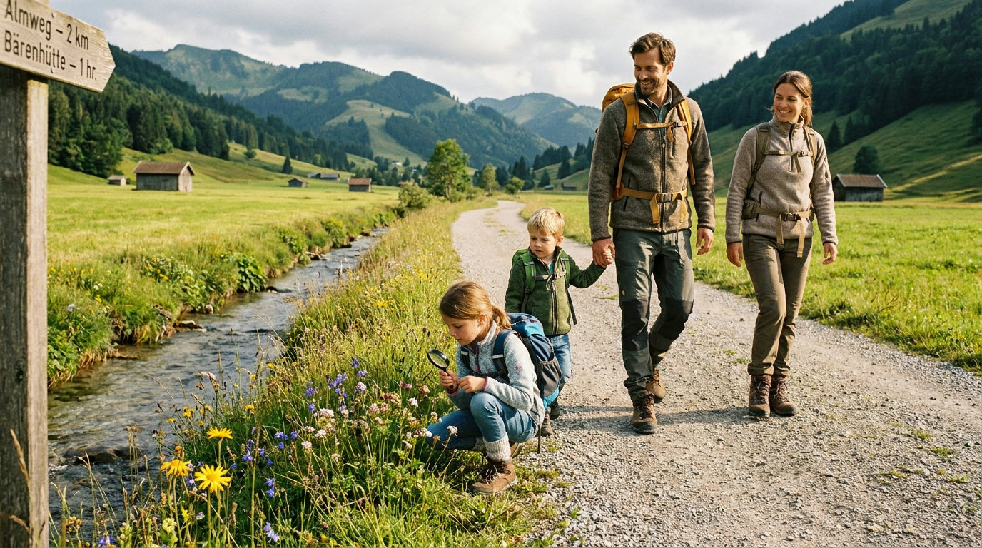 Family hiking: which trails actually work with children