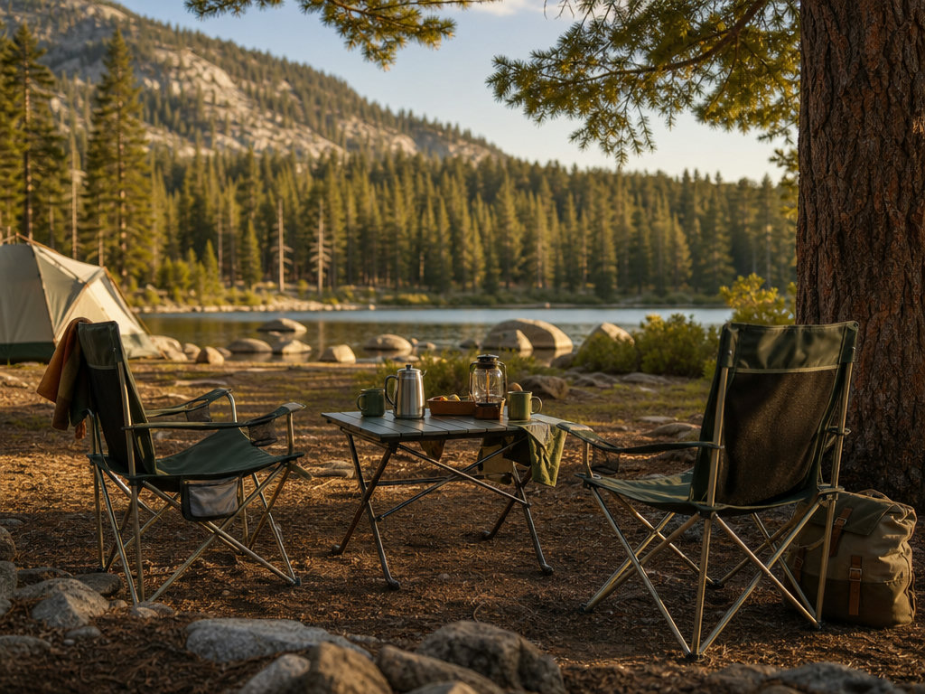 Camping furniture and chairs