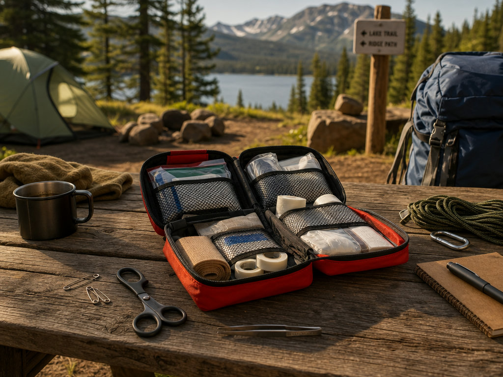 Camping first aid
