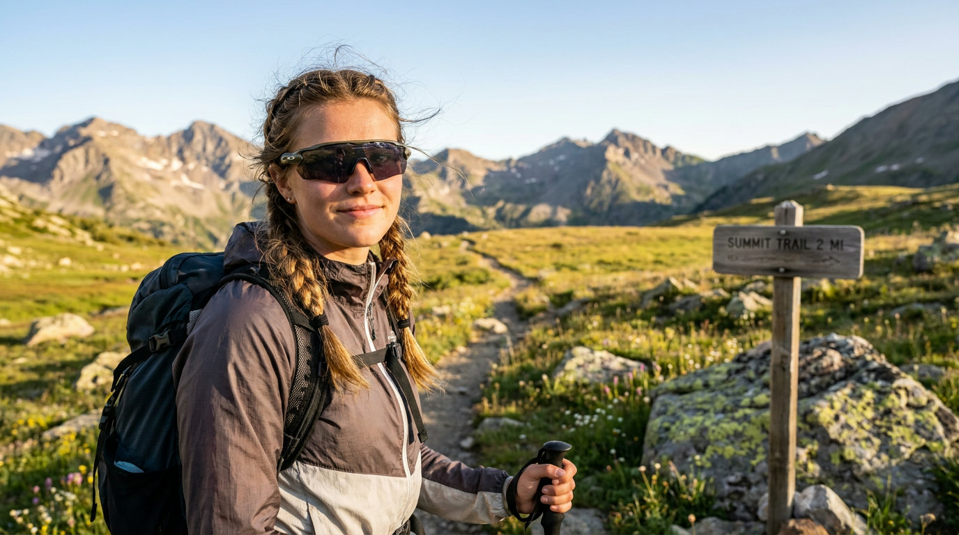 Outdoor sports sunglasses